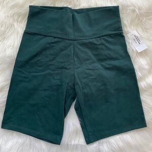 Dark Green Bike Shorts